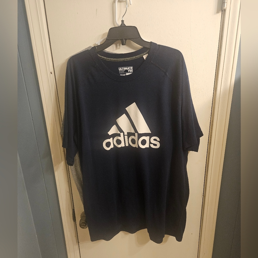 Adidas Men's Navy Blue Ultimate T-Shirt